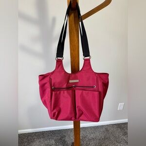 Ariat Team Mini Carryall Tote in Raspberry Like New